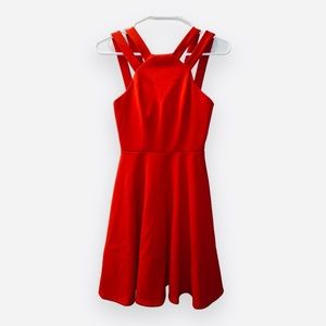 B Darlin Red Mini Dress